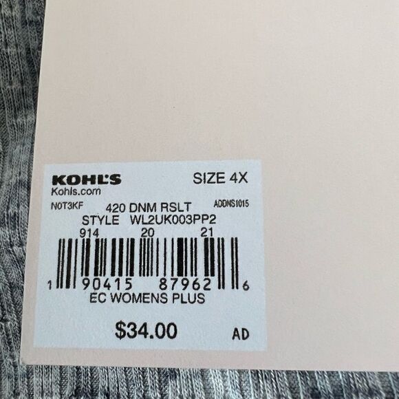 NWT Lauren Conrad Blue‎ Cottagecore Foral Puff Sleeve Top - 4X - Picture 9 of 11